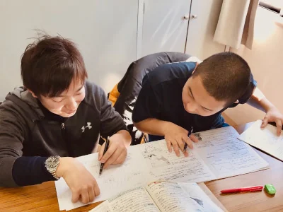 学習プログラムの様子