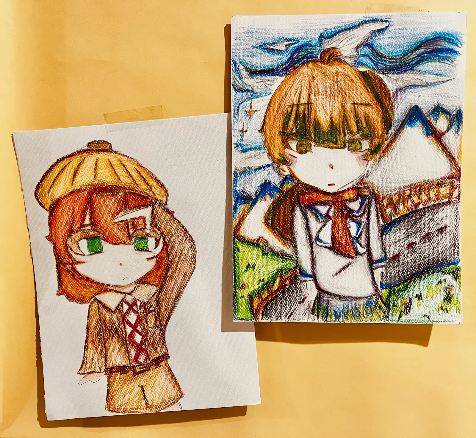 セカンドスクール 生徒作品アートワーク